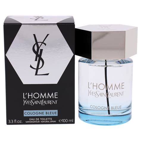 ysl men's cologne l'homme blue|ysl l'homme cologne notes.